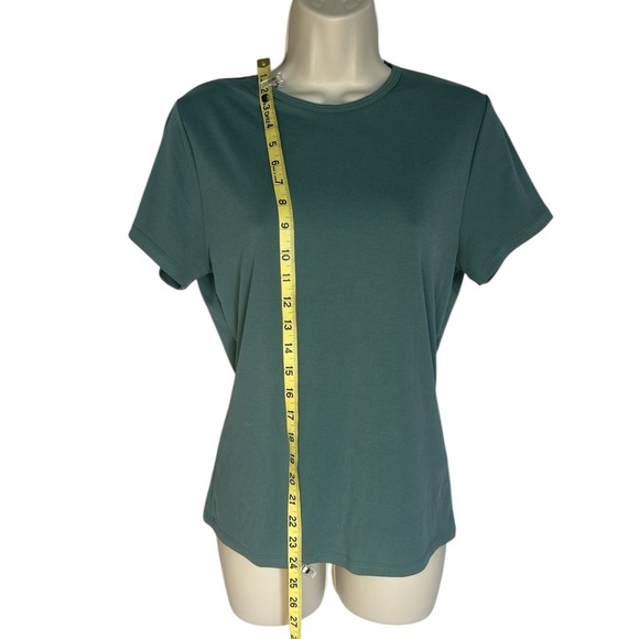 Abercrombie Classic Green Women's Top Neutral color Sz L - Picture 5 of 6